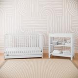 Graco Teddi 5-in-1 Convertible Crib w/ Storage Wood in White | 33.46 H x 53.66 W x 29.33 D in | Wayfair 04532-401