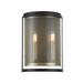 Metropolitan by Minka 2 - Light Coal & Soft Brass Metal in Black/Yellow | 12.63 H x 9.25 W x 4 D in | Wayfair N7812-726