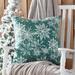 The Holiday Aisle® Daziya Evergreen Cotton Throw Pillow Polyester/Polyfill/Cotton | 18 H x 18 W x 4 D in | Wayfair FC421282C5BC4F9A8FE2EB476EC882A7