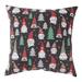 The Holiday Aisle® Deagan Gnomes Cotton Throw Pillow Polyester/Polyfill/Cotton | 18 H x 18 W x 4 D in | Wayfair 150A8F5EBDD94785A88E325863138C74