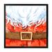 The Holiday Aisle® Christmas Holiday Fancy Santa Claus III - Traditional Canvas Artwork Canvas in Orange/Red/White | 30 H x 30 W x 1 D in | Wayfair