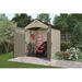 Suncast Vista® 7 Ft. X 7 Ft. Storage Shed in Brown/Gray | 98 H x 88 W x 85.25 D in | Wayfair BMS7702D