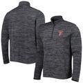 Men's Under Armour Black Texas Tech Red Raiders Tempo Fleece Quarter-Zip Jacket