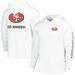 Men's Vineyard Vines White San Francisco 49ers Local Long Sleeve Hoodie T-Shirt