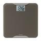 Taylor Precision Products Digital Glass Bath Scale for Body Weight, 11.8 x 11.8 Inch Durable Glass Platform, Stainless Steel Accents, Scale with Step-On Technology, 400 Lb, Taupe