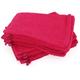 Linnea - Lot de 12 gants toilette 16x21 alpha - Rose Fuschia