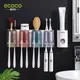 ECOCO – porte-brosse à dents multifonctionnel avec tasses distributeur de dentifrice support de