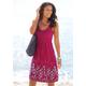 Strandkleid BEACHTIME Gr. 38, N-Gr, pink (beere) Damen Kleider Strandkleider