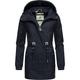 Outdoorjacke NAVAHOO "Neophee" Gr. XS (34), blau Damen Jacken Lange