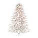 Vickerman 693322 - 5.5' x 52" Artificial Flocked Pistol Pine 1200 Warm White LED Lights Christmas Tree (K226156LED)