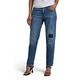 G-STAR RAW Damen Kate Boyfriend Jeans, Blau (faded capri restored D15264-C779-D347), 26W / 28L