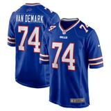 Men's Nike Ryan Van Demark Royal Buffalo Bills Game Player Jersey