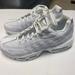 Nike Shoes | Nike Mens White Air Max 95 Essential At9865-100 Athletic Running Shoes Size 6.5 | Color: White | Size: 6.5