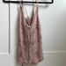 Free People Tops | Free People Beaded Top | Color: Gold/Pink | Size: S