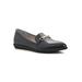 Women's Maria Casual Flat by Cliffs in Black Patent (Size 7 M)