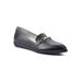 Women's Maria Casual Flat by Cliffs in Black Smooth (Size 6 M)