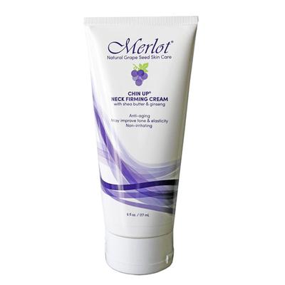 Plus Size Women's Chin Up Neck Firming Cream With Shea Butter & Ginseng by Merlot Skincare in O