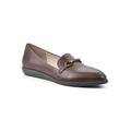 Women's Maria Casual Flat by Cliffs in Brown Smooth (Size 9 M)