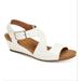 Giani Bernini Shoes | Giani Bernini Women's Open Toe Casual Slingback Sandals White Size 6 M | Color: White | Size: 6