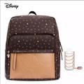 Disney Accessories | Disney Leather Diaper Backpack/Bottle Warmer | Color: Brown/Tan | Size: Osbb