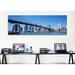 East Urban Home 'New York State, New York City, Brooklyn Bridge, Skyscrapers in a City' Photographic Print on Canvas in Black/Blue | Wayfair