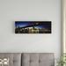 East Urban Home 'Queensboro Bridge, East River, Manhattan, New York City, New York State' Photographic Print on Canvas in Black/Blue | Wayfair