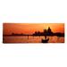 East Urban Home 'Santa Maria Della Salute, Grand Canal, Venice, Italy' Photographic Print on Wrapped Canvas in Black/Orange/Red | Wayfair