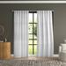 Joss & Main Solano 100% Linen Light Filtering Hidden Tab Top Curtain Panel in White | 96 H x 50 W in | Wayfair E1328B697FA9467888A9A498E5DB1839