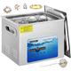 VEVOR Ultraschallreiniger 15 L Ultraschallgerät, 35,5 x 32,5 x 15 cm Ultraschallreinigungsgerät Ultrasonic Cleaner mit Zeitschaltuhr für Schmuck, Brillen, Leiterplatten, Zahnmedizinische Geräte