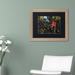Trademark Fine Art 'Oak' by Jason Shaffer Framed Photographic Print Canvas, Wood in Green/Red | 16 H x 20 W x 0.5 D in | Wayfair JS0088-W1620BMF