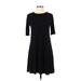 Old Navy Casual Dress - A-Line: Black Solid Dresses - Women's Size X-Small