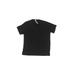Next Level Apparel Short Sleeve T-Shirt: Black Solid Tops - Kids Boy's Size 8