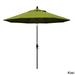 California Umbrella 7.5' Rd. Aluminum/Fiberglass Rib Market Umb, Deluxe Crank Lift/Collar Tilt, Bronze Finish, Olefin Fabric