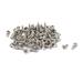 M1.8 x 6mm Phillips Flat Head Self Tapping Screw Fasteners 100 Pcs - Silver Tone