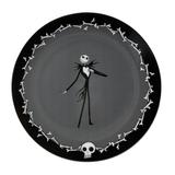 Disney Kitchen | Jack Skellington Nightmare Before Christmas Ceramic Dinner Plate 10.5” | Color: Black/Gray | Size: Os