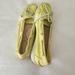Coach Shoes | Coach Women's Rainey Topsider Boat Shoes | Color: White/Yellow | Size: 6