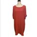 Madewell Dresses | Madewell Coral Sheath Dress W/Pockets And Button Detail. | Color: Orange/Pink | Size: 2x