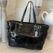 Coach Bags | Coach Black Patent Double Handle Satchel Bag Style 1432 | Color: Black | Size: 11x8x5