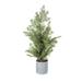 Millwood Pines Pine Tree in Pot Plastic in Green | 24 H x 12 W x 12 D in | Wayfair 4F562A4AEF8D45A48DDF607DB006231D