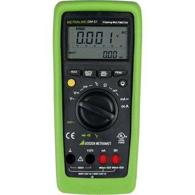 Gossen Metrawatt - metraline dm 61 Hand-Multimeter digital cat iii 600 v, cat iv 300 v Anzeige (Coun