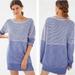Anthropologie Sweaters | Anthropologie (Daily Practice) Sweater Dress | Color: Blue/White | Size: M