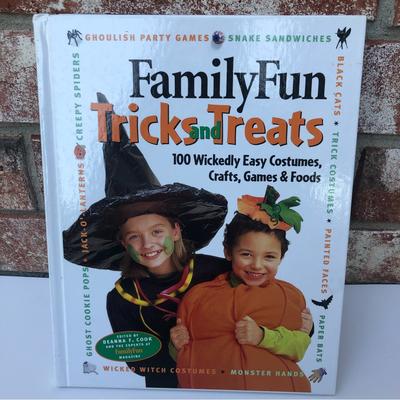 Disney Accents | Family Fun Book Tricks & Treats 100 Wickedly Easy Crafts Games Hc Halloween Book | Color: White | Size: Os