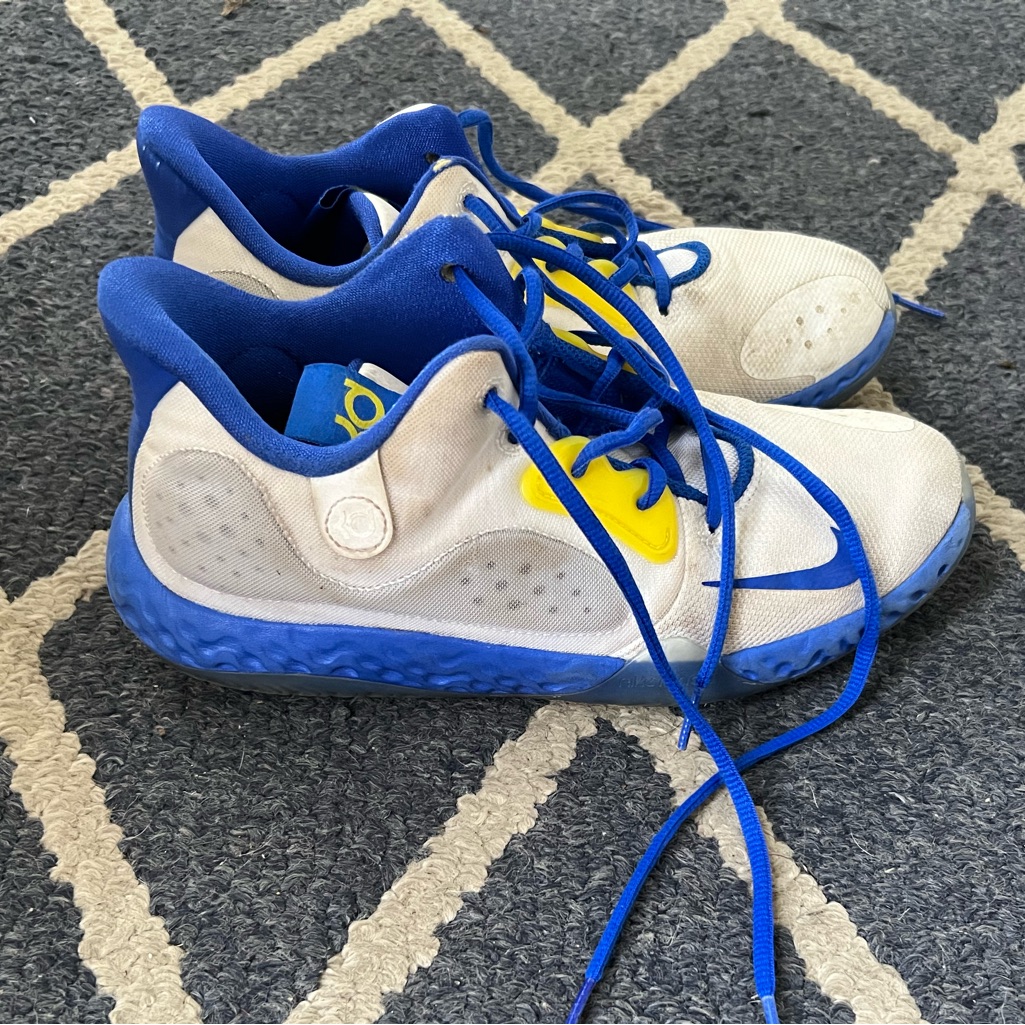 Nike Shoes | Boys Nike Kd Basketball Shoes 6y | Color: Blue/White | Size: 6b