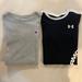 Under Armour Shirts & Tops | Boys Size Xl Under Armour And Champion T-Shirt | Color: Black/Gray | Size: Xlb