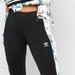 Adidas Pants & Jumpsuits | Adidas High Waist Floral Leggings | Color: Black/White | Size: S
