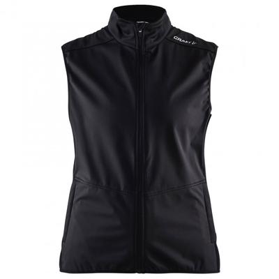 Craft - Women's Warm Vest - Softshellweste Gr L schwarz