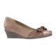Van Dal Womens Mimi Court Shoes 2175820 Dark Taupe Leather/Suede 5.5 UK, 38.5 EU