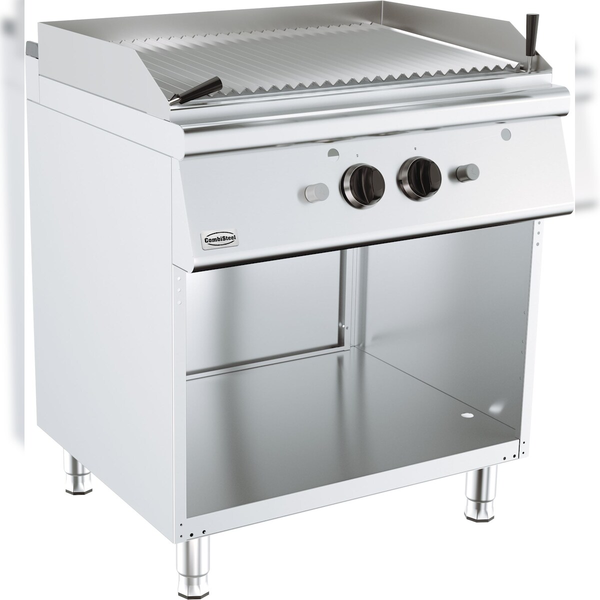 Chefgastro Base 700 Gas Lavasteingrill BxTxH 800x700x900mm Image