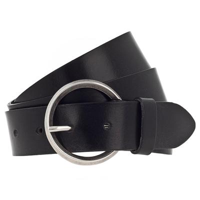 Vanzetti Gürtel Leder 95 cm Schwarz Damen Image