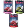 Rocco Classic Pacco misto 6 x 400 g umido per cane - Mix Manzo: Manzo puro, Manzo con Cuori di Vitello, Manzo con Trippa